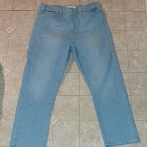 Signature by Levi Strauss Women's Relaxed Fit Jeans in Light Blue